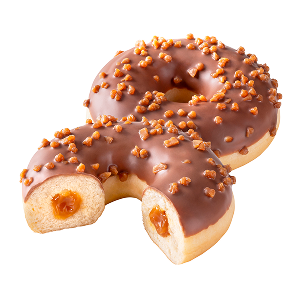 Crispy Caramel Donut by Baker n Baker